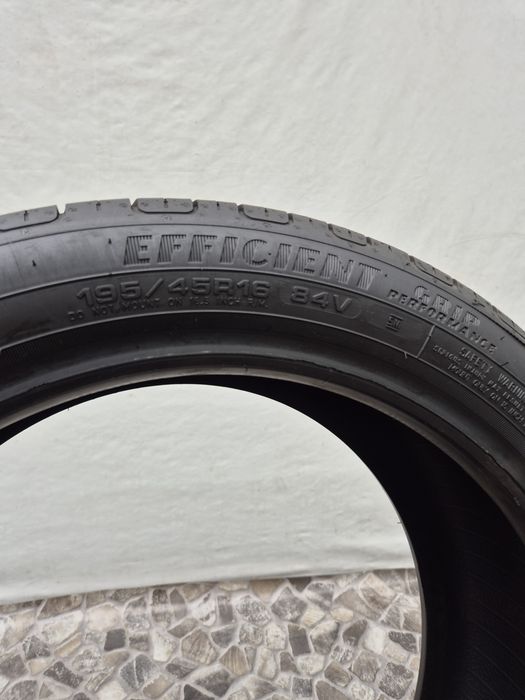 2бр 195 45 16 Goodyear летни 25г