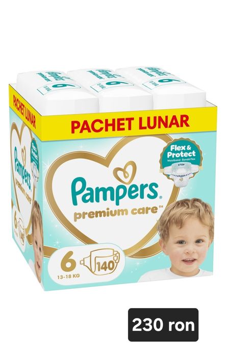 Pampers premium care mărimea 2,3,4, 5 si 6