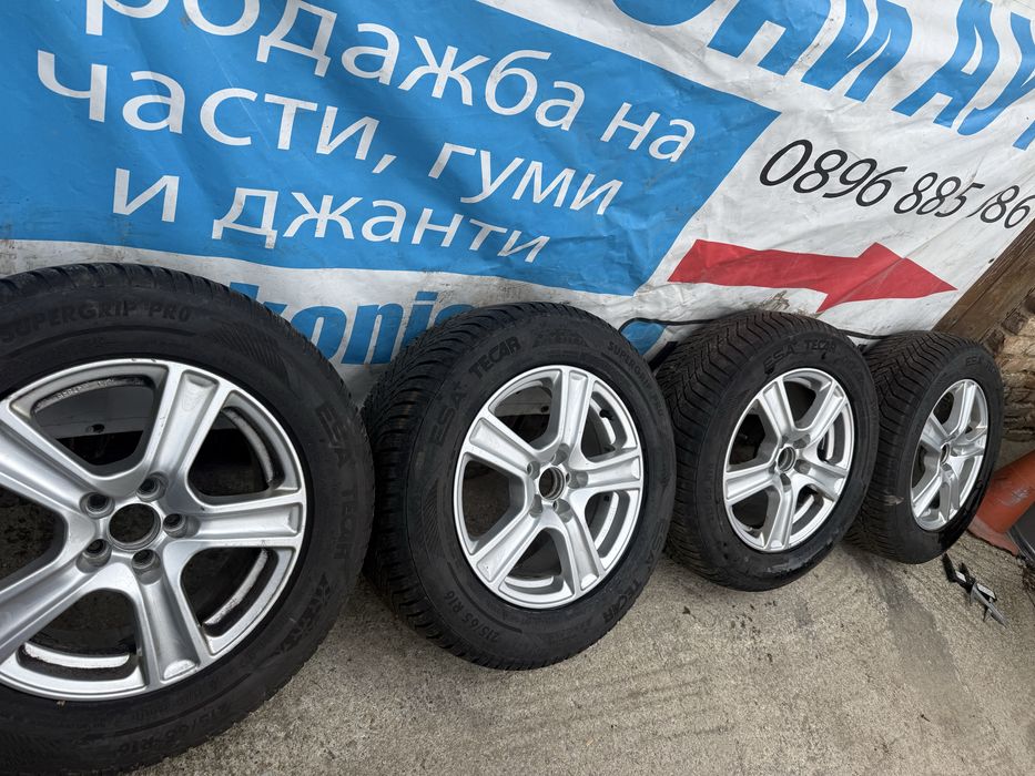 16 5х100 джанти с гуми