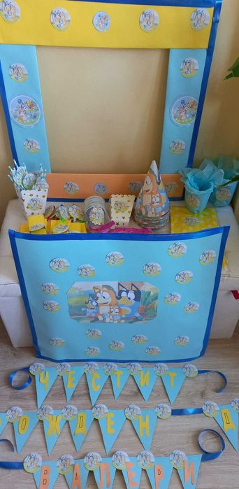 Украси- Блуи,Спайдърмен ,Барби ,Замръзналото кралство ,Тик Ток,Миньони