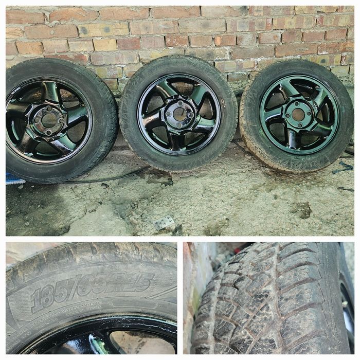 Продам 3 диска с зимней резиной