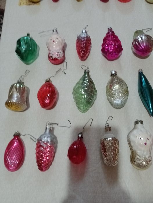 Ёлочные игрушки СССР