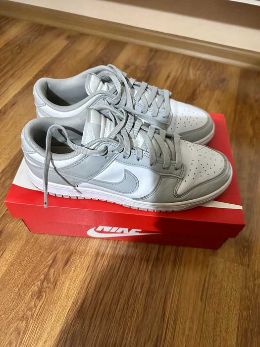Nike dunk low grey fog