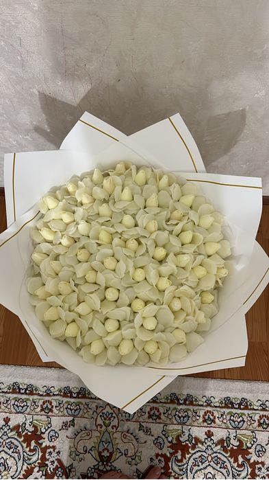 Букеты розы из мыльных роз