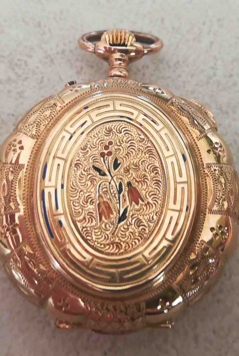 Ceas Functional Iwc, Aur 14K, Pandantiv Sau De Poseta