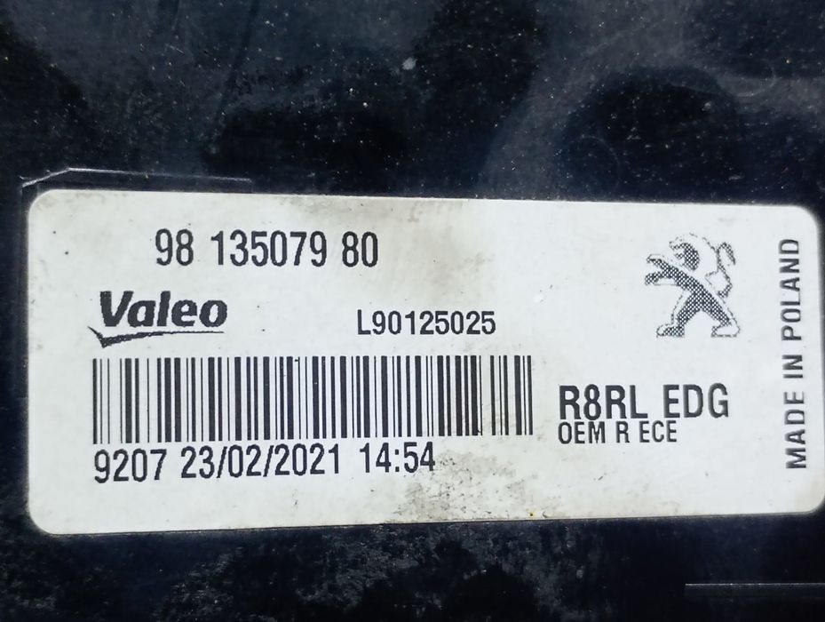 Stop dreapta haion 9813507980 Peugeot 508 2 (2018 - 2020) 1.5 BlueHDI YHZ