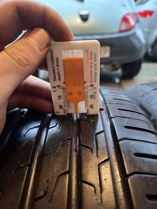 4 Летни гуми Континентал 195/55/16 ДОТ23 6мм