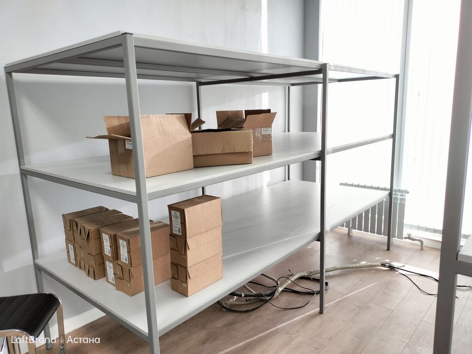 Изготовление стеллажей. Loft