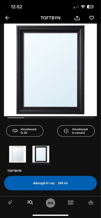 Oglinda Ikea Toftbyn