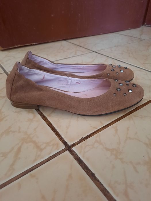 Дамско обувки естествена кожа