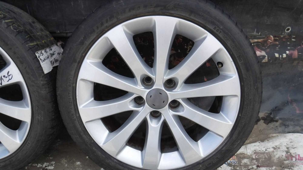 Jante 5x110 Opel Corsa  Astra H  215 45 17 vara Dunlop