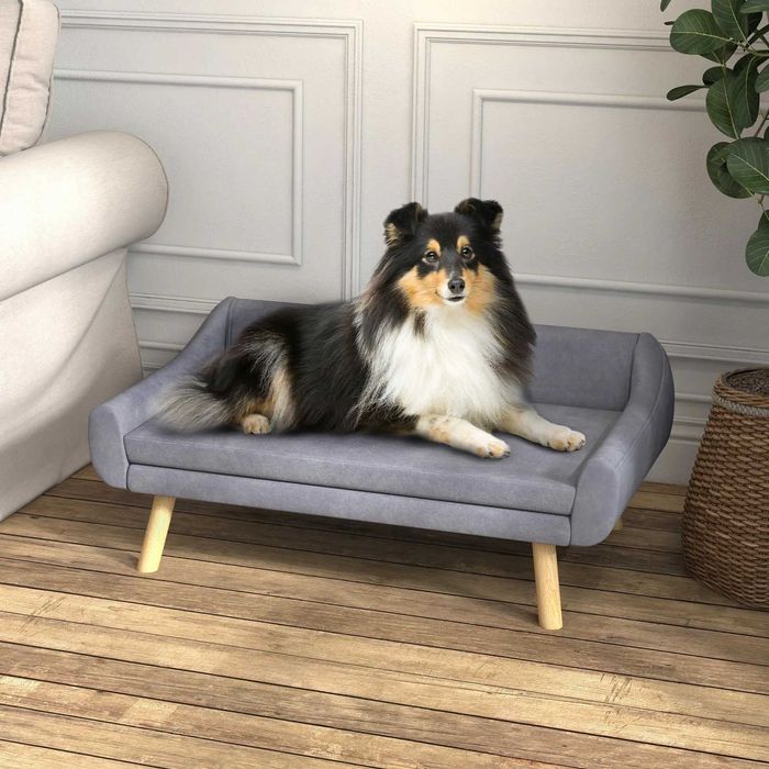 Диван за кучета PawHut Pet Sofa, скандинавски дизайн