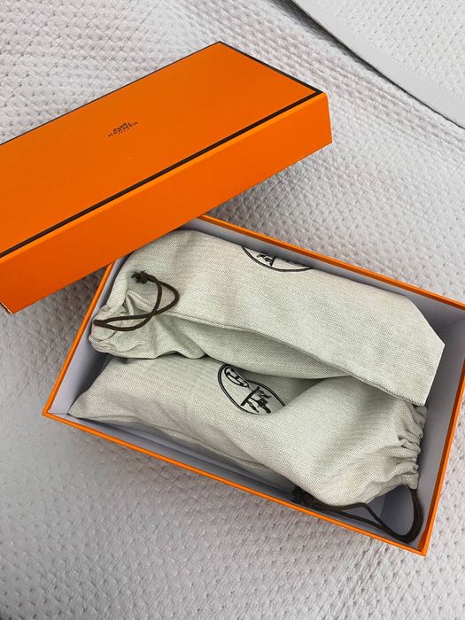 Босоножки hermes черные