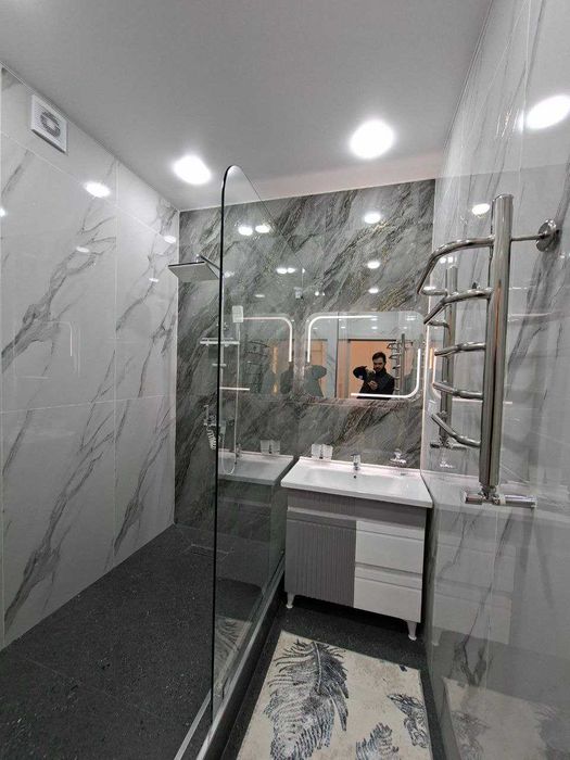 3х комнатная квартира на 7 этаже 107кв/м, в Самарканде