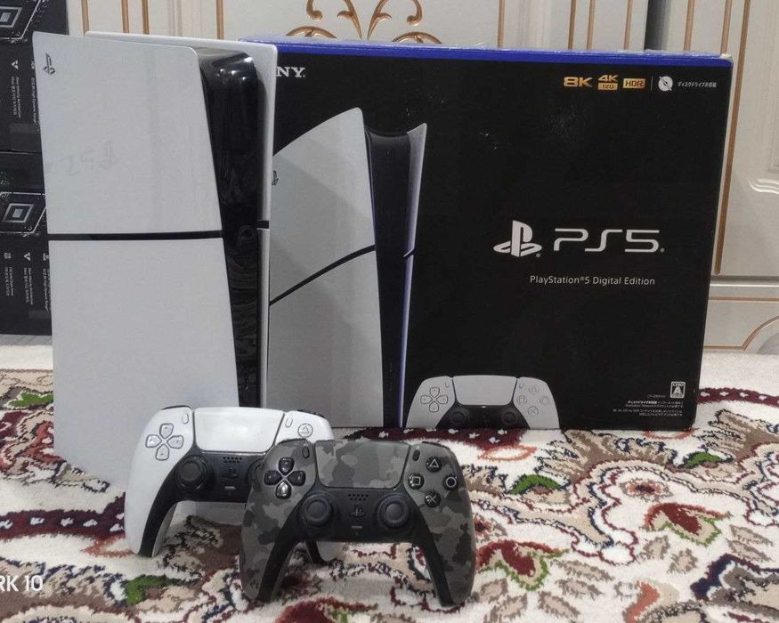 PlayStation 5 slim Digital 1 tb 2 ta jostigi bilan