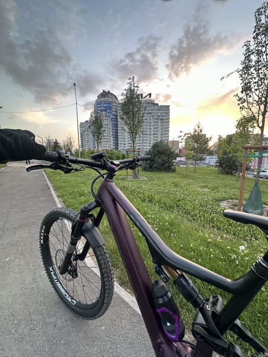 eBike Orbea Rise H30 2024 Metallic Mulberry/Black Matt Двухподвес