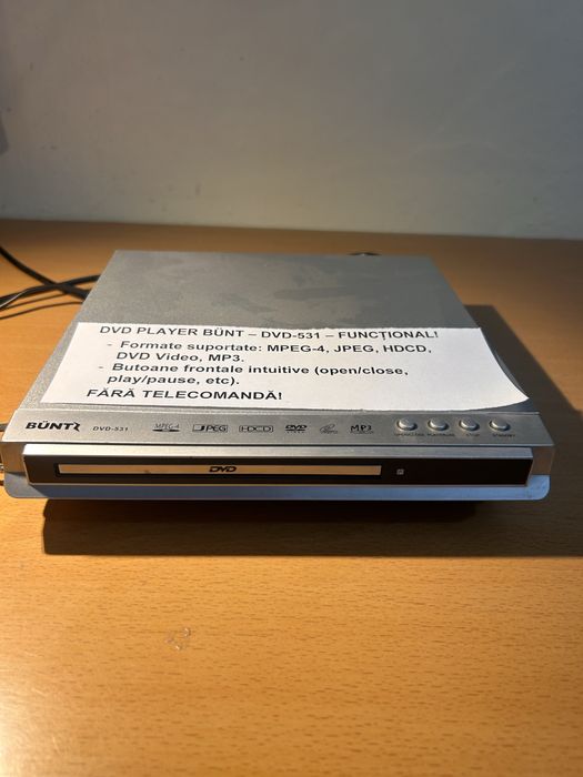 DVD Player BÜNT DVD-531.