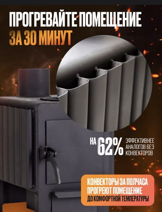 Продам буржуйку новую