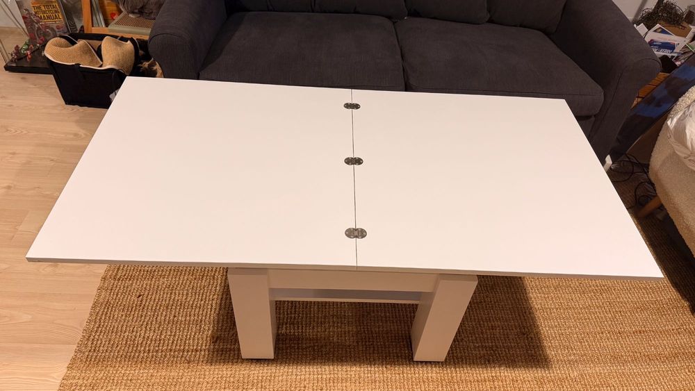 Masa extensibila cu ridicarea blatului - masuta de cafea eleganta