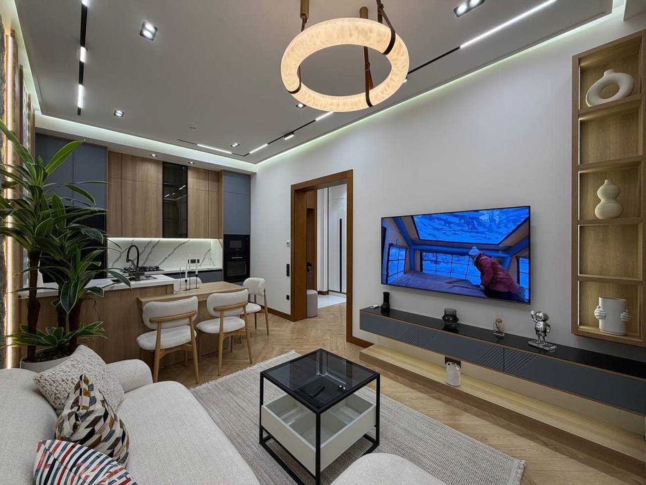 Сдается в аренду 3 ком квартира в центре, метро Ойбек