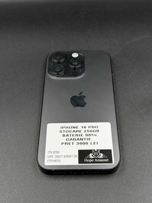 Hope Amanet P5 - Iphone 16 Pro 256GB // 98%