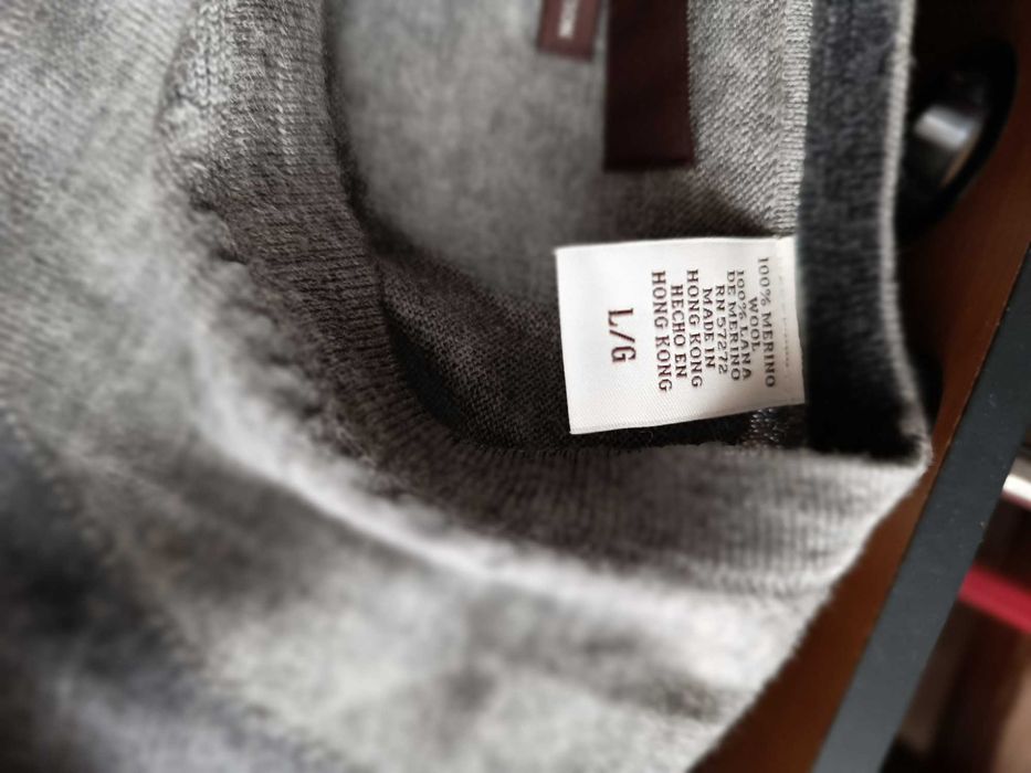 Pulover merino bărbat L