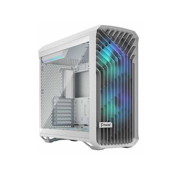 ^ Корпус Fractal Design Torrent - White RGB TG Clear Tint