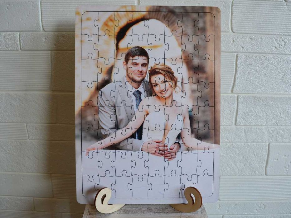 Дървен пъзел с Ваша снимка