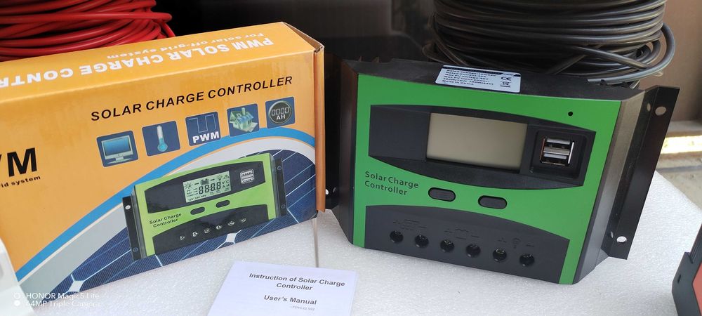 ПРОМО!!! Соларен панел + контролер и много други интересни предложения