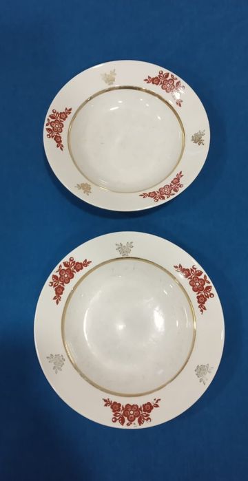 тарелки фарфоровые б/у