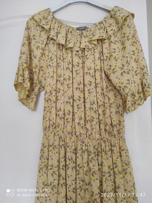 Дамска пъстра  рокля