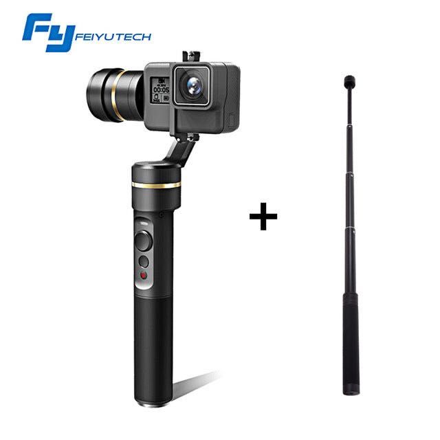 Стабилизатор за екшън камера FeiyuTech G5 + селфи стик