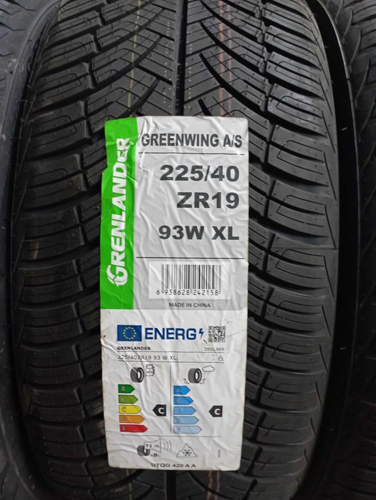 Set Anvelope Grenlander 255/35/19 Cu 225/40/19 Noi All Season,Mixt,M+S