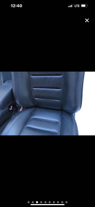 Седалки , кожен салон за Mercedes W124 Sportine