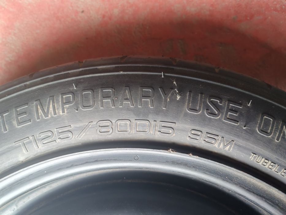 Roată rezervă slim originală Hyundai, Kia