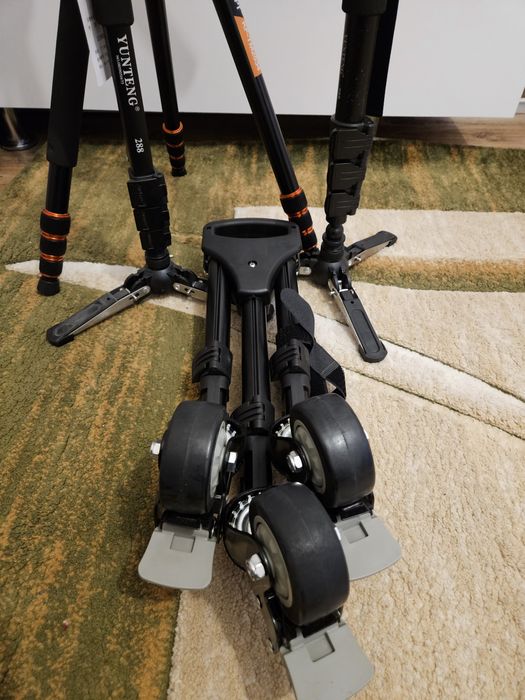 Trepied video,cap fluid,monopied,dolly,noi,1400 lei toate