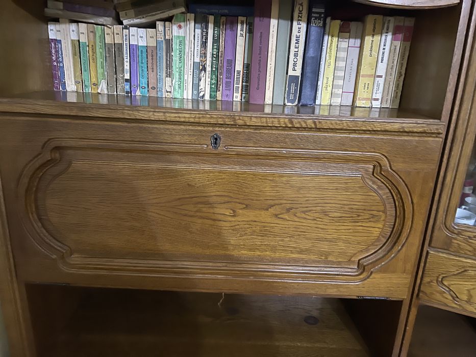 Biblioteca cu spatiu de depozitare