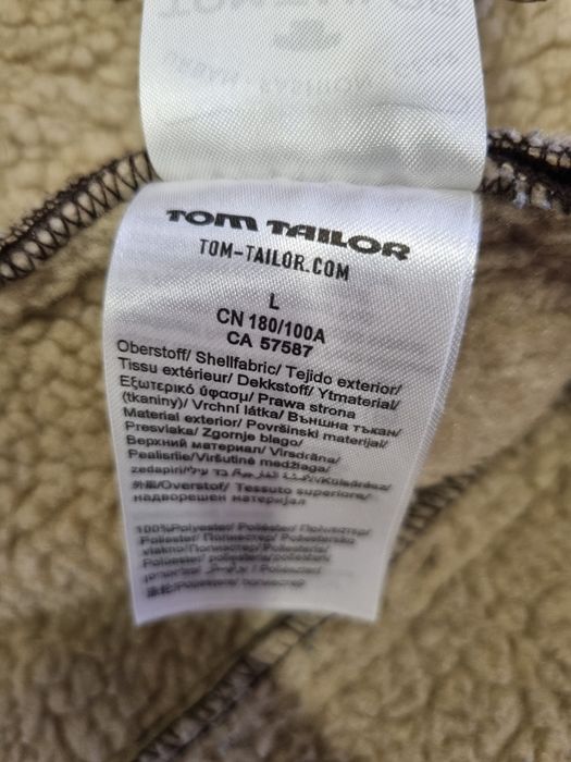 Geaca Tom Tailor blana ecologica