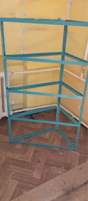 Полка металлическая, угловая