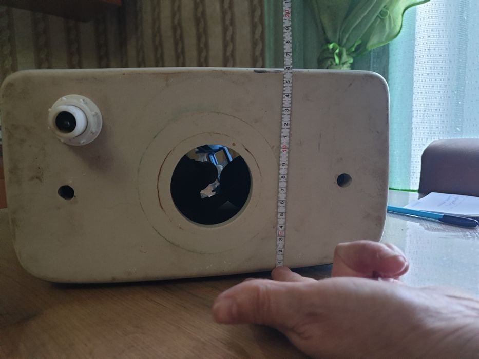 Бачок от унитаза Роса зеленый