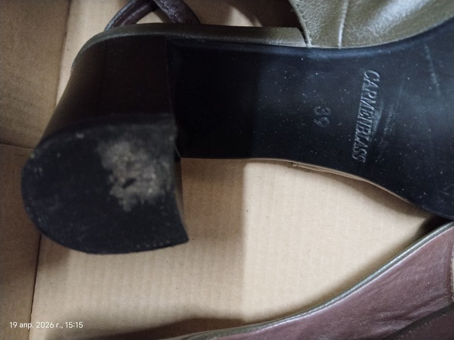 Туфли женские кожа