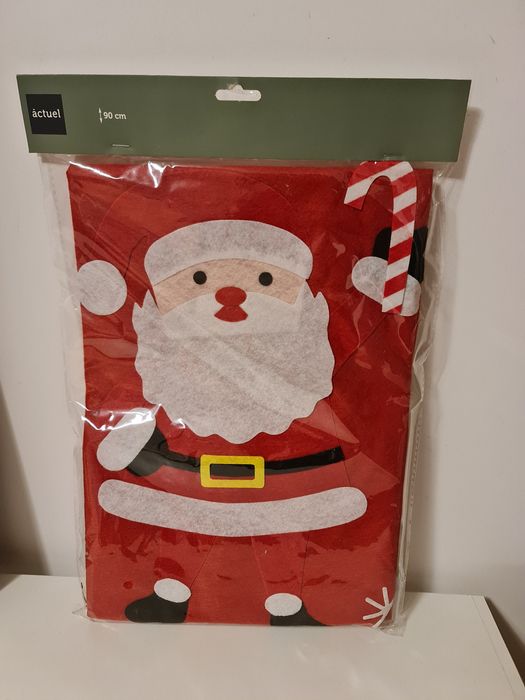 Sac cadouri Mos Craciun, NOU, Sigilat! 90x60cm!