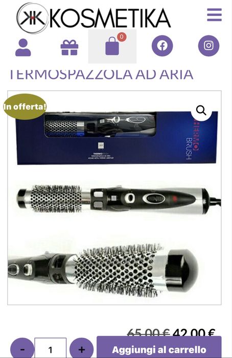 Perie electrica cu aer cald , model Labor B114 !