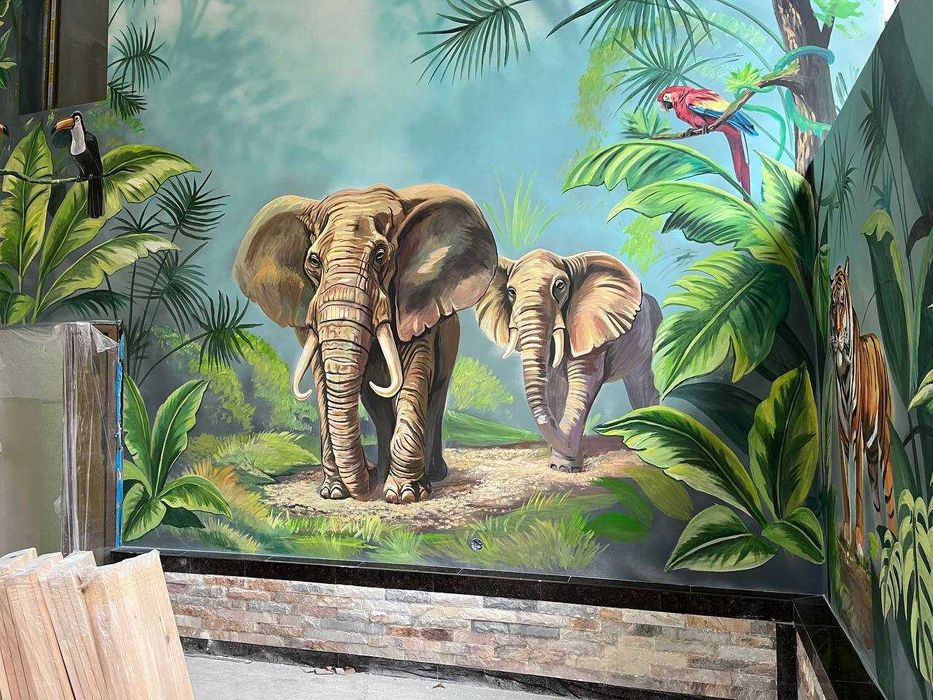 Devorga rasm chizish | Relef Baralef | Rassom | Художник