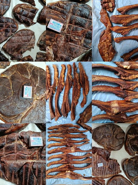 Копченная конина.