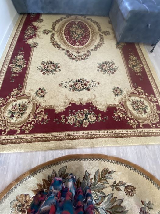 Диван 2 креслосымен килемдер 2*3, 3*5