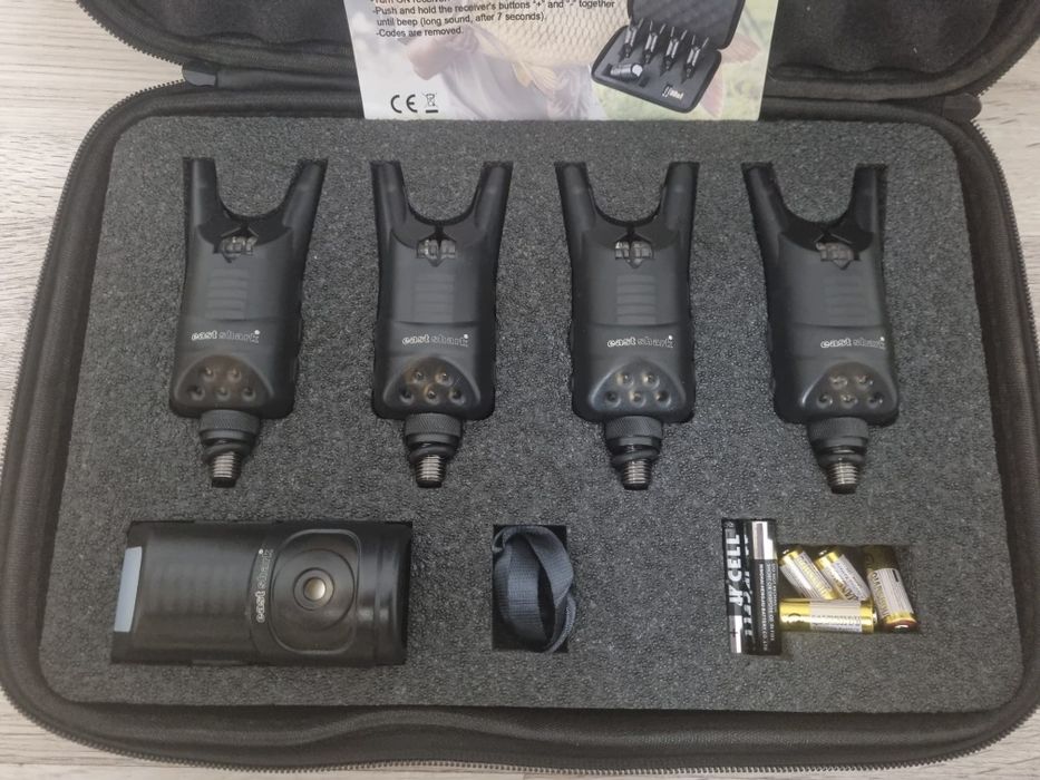 Set 4 Avertizori cu Statie EastShark + Set Swingere MKM3 FULL Black