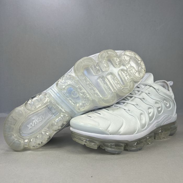 Nike Vapormax Plus "Triple White"! НОВИ!