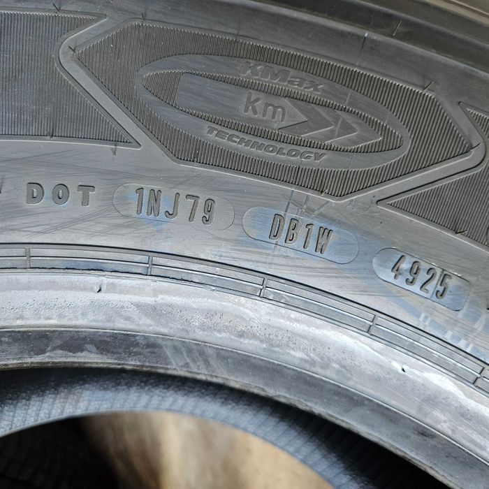Нови тежкотоварни гуми 385/65R22.5 Goodyear KMaX S Gen-3 HL 164K 158L DOT4925 made in Luxembourg