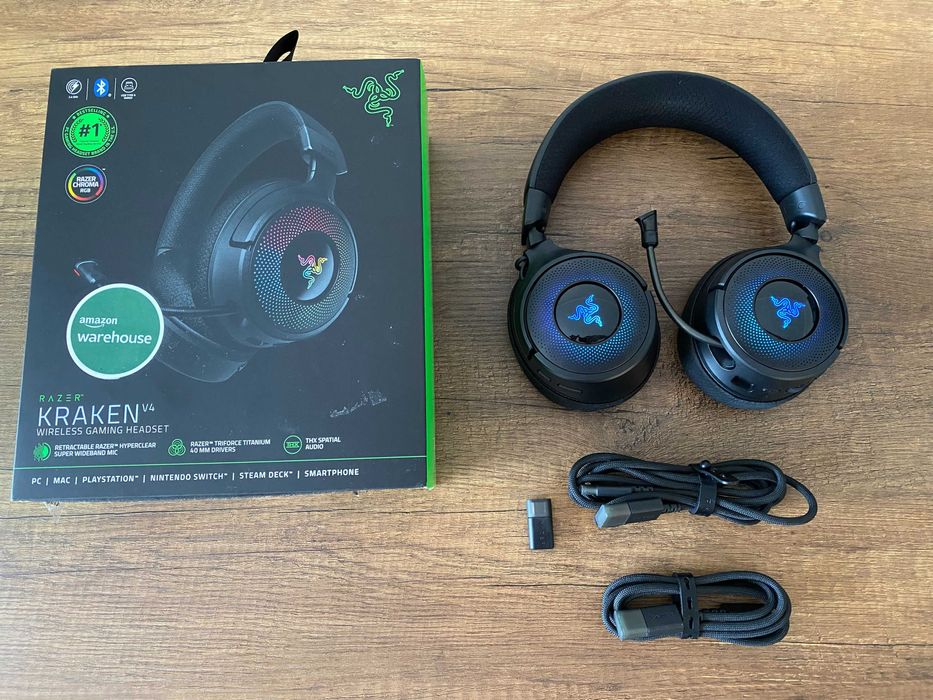 Гейминг слушалки Razer - Kraken V4